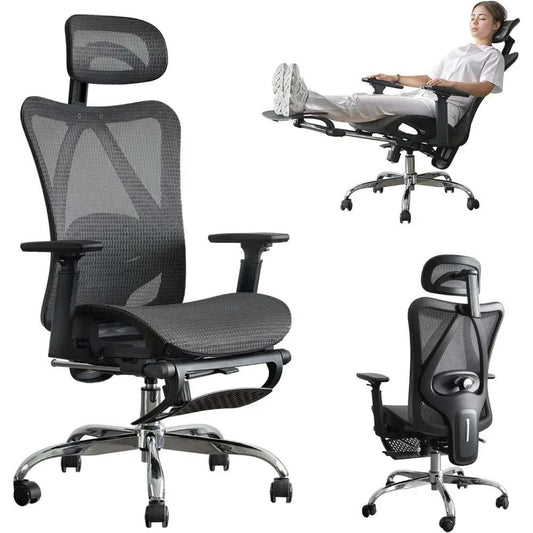 Ergonomic Office Chair With SGS Certified Gas Cylinder