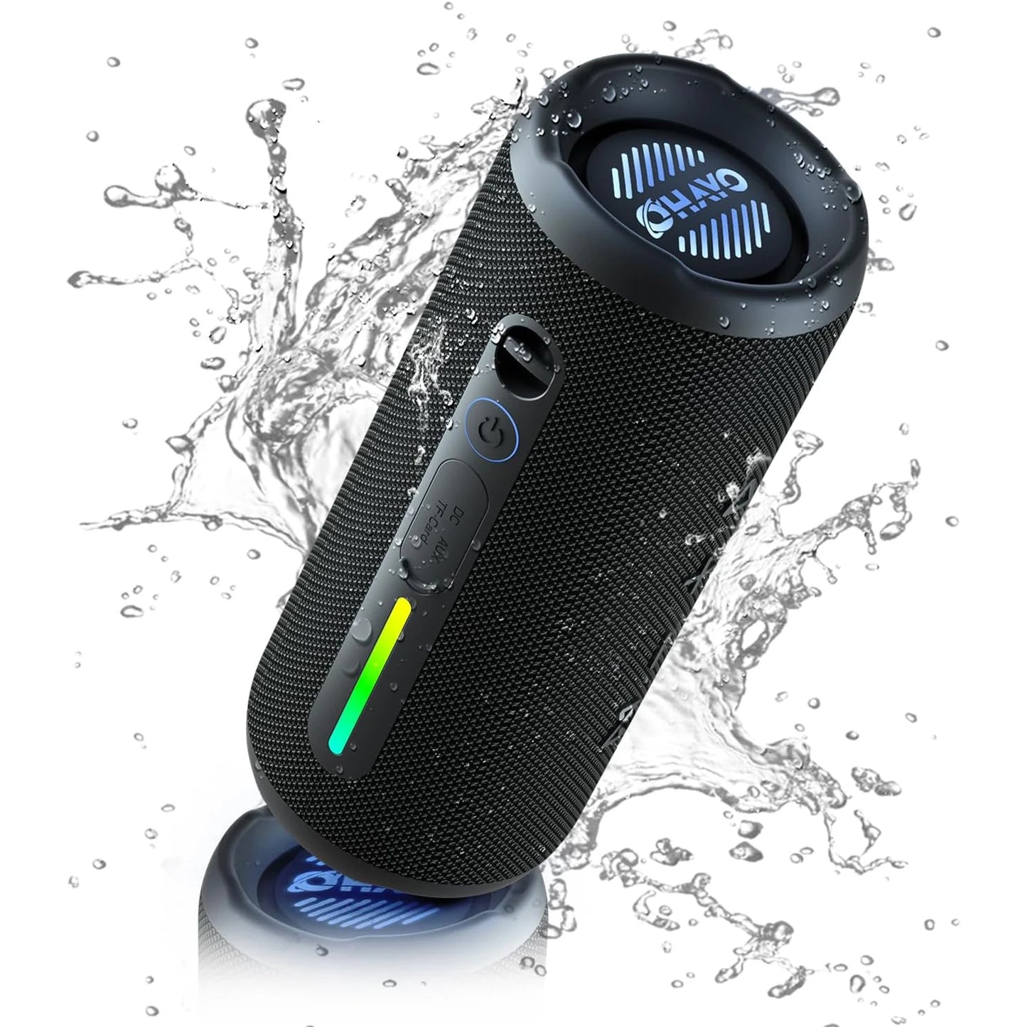 Ohayo Bluetooth Speaker - HD Sound, Portable, IPX7 Waterproof, 30H Playtime