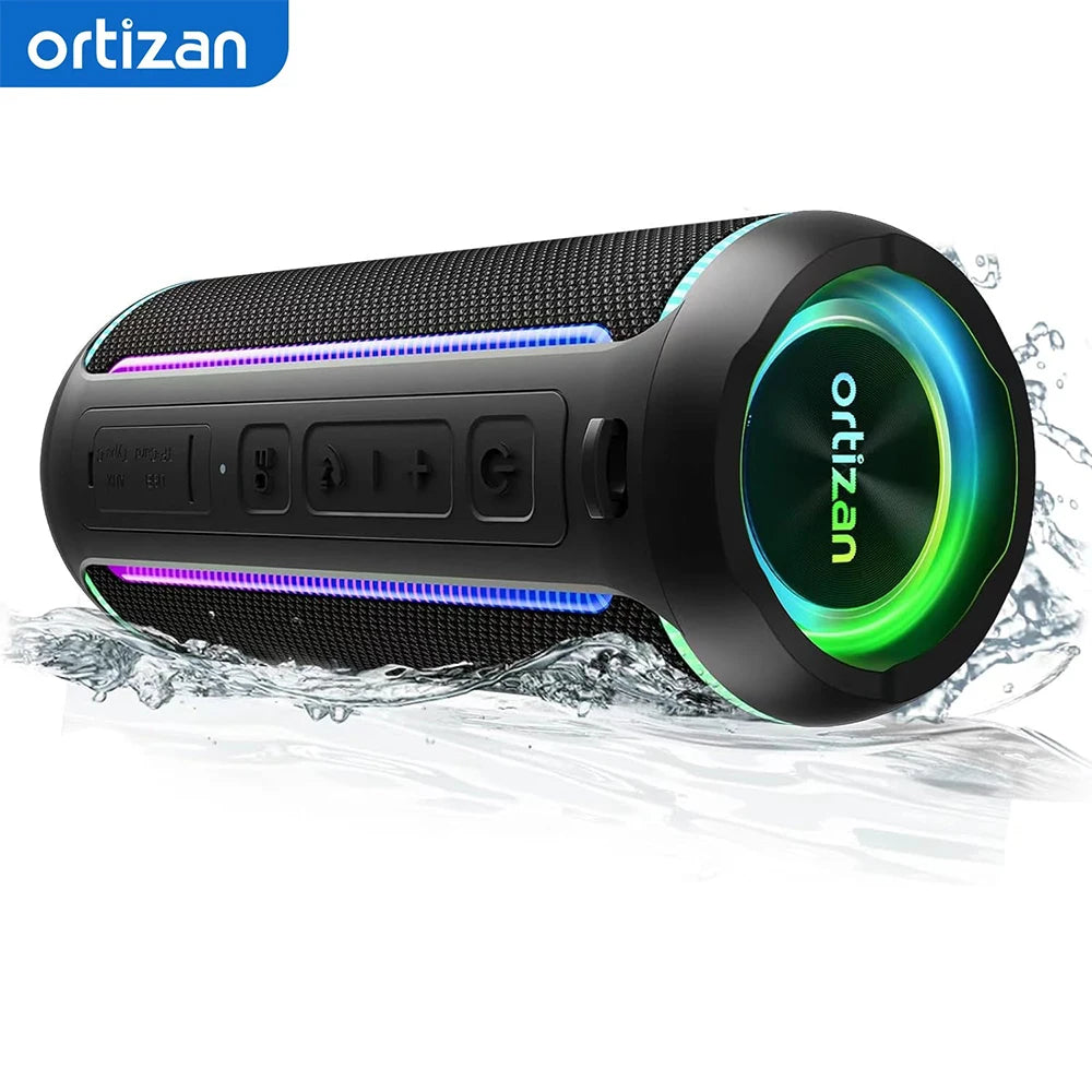 Ortizan X30 Bluetooth Speaker - 40W Bass, IPX7, 6600mAh Battery