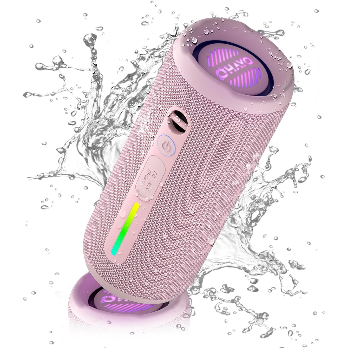 Ohayo Bluetooth Speaker - HD Sound, Portable, IPX7 Waterproof, 30H Playtime